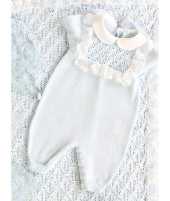 Ceremony Series With Cotton Lace (Boy) - Onesie §779