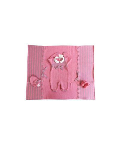 Double Knot Wool Ribbon Set - Onesie §784