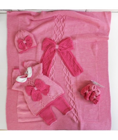Wool Bow Set - 2 Pcs Headband Cover §786