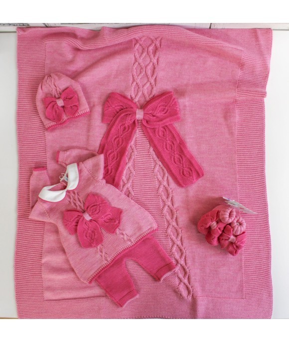Wool Bow Set - 2 Pcs Headband Cover §786