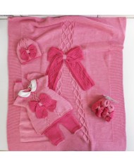 Wool Bow Set - 2 Pcs Headband Cover §786
