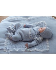 Ceremony Set with Wool Lace - Onesie §787