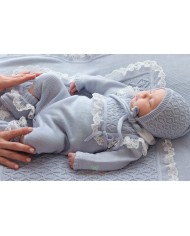 Ceremony Set with Wool Lace - Onesie §787