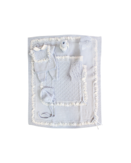 Ceremony Set with Wool Lace - 2 Pcs Headband Covers §788