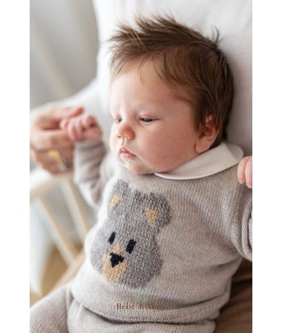 Little Bear Wool Series - 2 Pcs Headband Covers §789