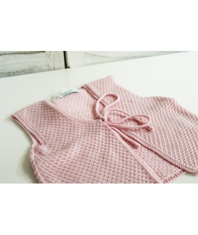 Pink Wool Waistcoat §793