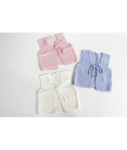 Pink Wool Waistcoat §793