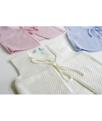 White Wool Waistcoat §795