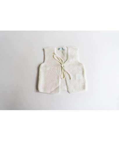White Wool Waistcoat §795