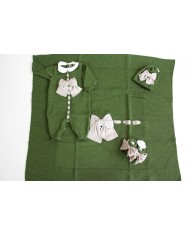 Wool Bow Set - Onesie §797