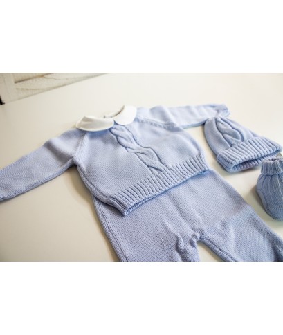 Wool Braids Series - 2-Piece Set with Shoes + Hat §798