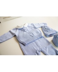 Wool Braids Series - 2-Piece Set with Shoes + Hat §798
