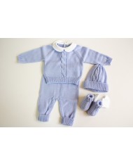 Wool Braids Series - 2-Piece Set with Shoes + Hat §798