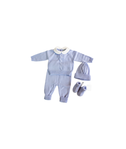Wool Braids Series - 2-Piece Set with Shoes + Hat §798
