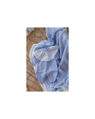Baptism Set with Wool Collar - Onesie §799