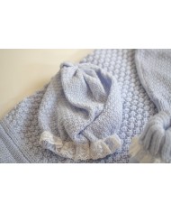 Baptism Set with Wool Collar - Onesie §799
