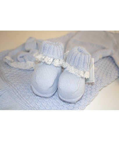 Baptism Set with Wool Collar - Onesie §799