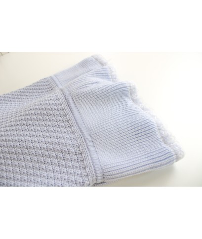 Baptism Set with Wool Collar - Onesie §799