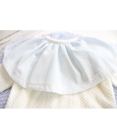 Baptism Set Wool Neck Cover - 2 Pcs Baby Boy's Bandana §802
