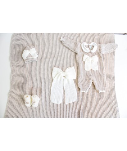 Set Maglia Inglese Lana - Tutina §804