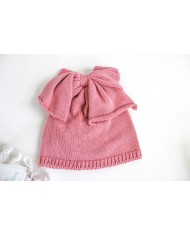 Set Battesimo Pizzo Cuore Lana - Coprifasce Con Mantella §805