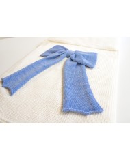 Long Wool Bow Set - 2 Pcs Baby Boy Headband Cover §806