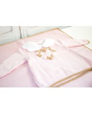 Set Cuore Rococò Lana - Coprifasce Femminuccia §807
