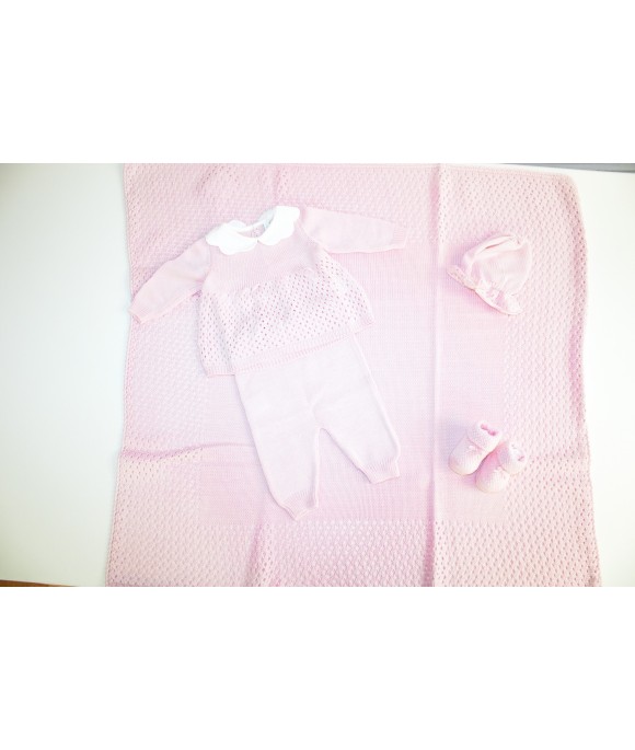 Set Traforato Lana - Coprifasce Femminuccia §808