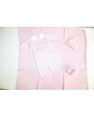 Set Traforato Lana - Coprifasce Femminuccia §808