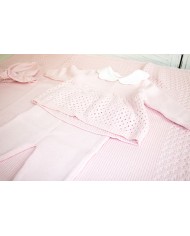 Set Traforato Lana - Coprifasce Femminuccia §808