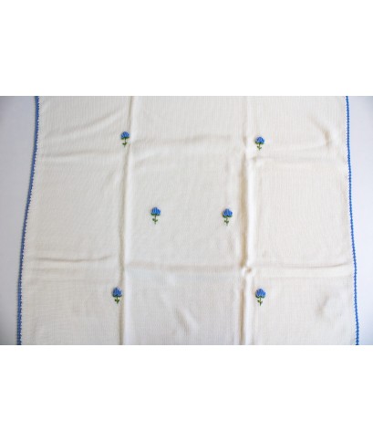 Set Tulipano Lana Per Neonato - Coprifasce §809