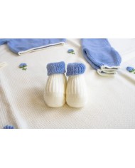 Set Tulipano Lana - Coprifasce Maschietto §809
