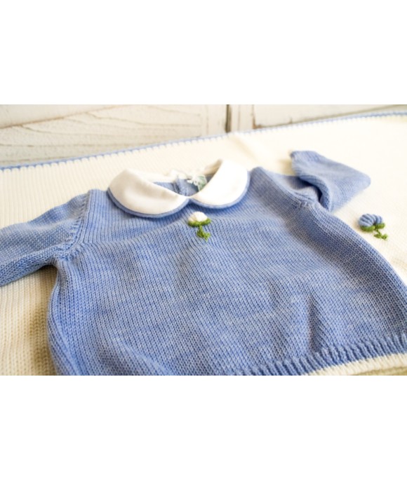 Set Tulipano Lana - Coprifasce Maschietto §809