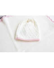 Wool Love Knot Set - 2 Pcs Baby Girl's Headband Cover §810