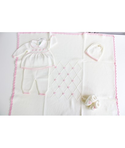 Set Nodo D'Amore Lana - Coprifasce Femminuccia §810