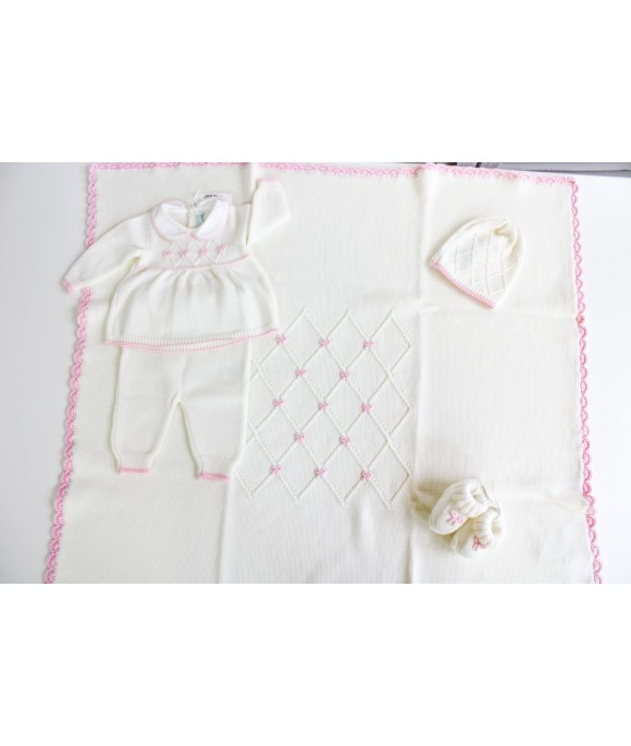 Wool Love Knot Set - 2 Pcs Baby Girl's Headband Cover §810