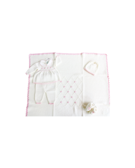 Set Nodo D'Amore Lana - Tutina §811
