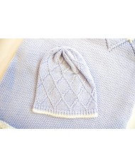 Set Nodo D'Amore Lana - Tutina §811