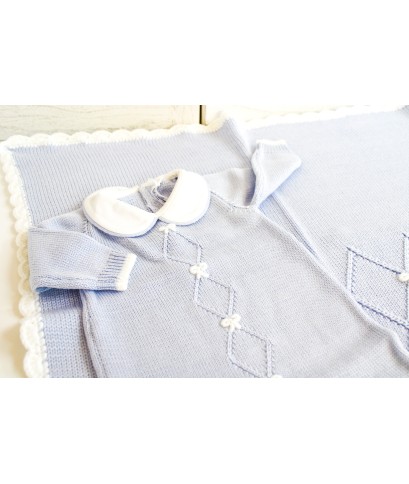 Set Nodo D'Amore Lana - Tutina §811