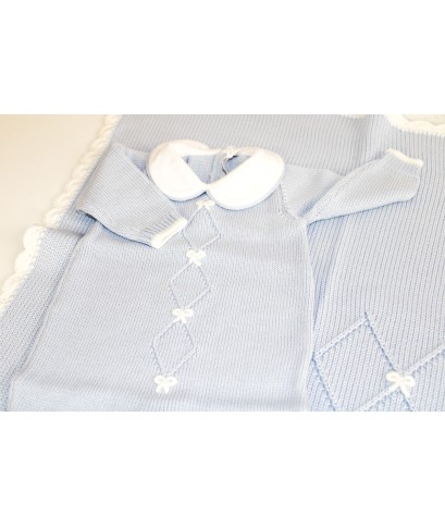 Set Nodo D'Amore Lana - Tutina §811