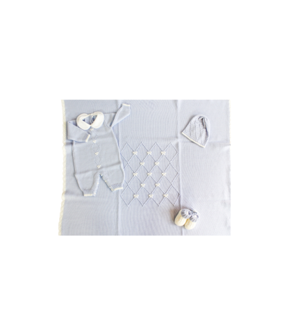 Set Nodo D'Amore Lana - Tutina §811