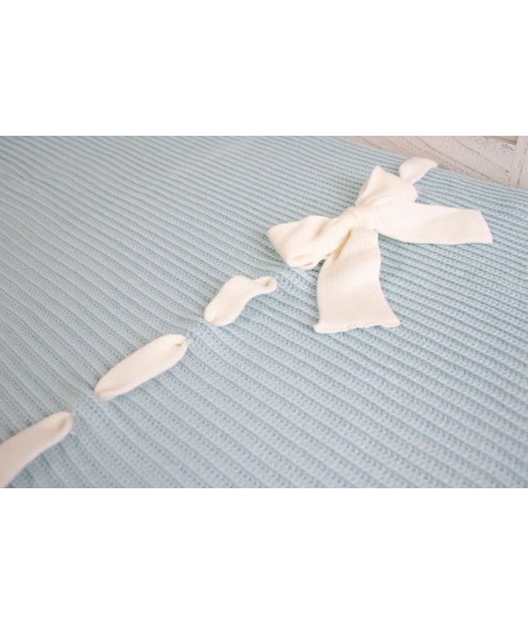 Set Maglia Inglese Lana - Coprifasce Maschietto §812