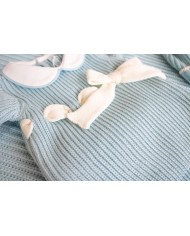 Set Maglia Inglese Lana - Coprifasce Maschietto §812