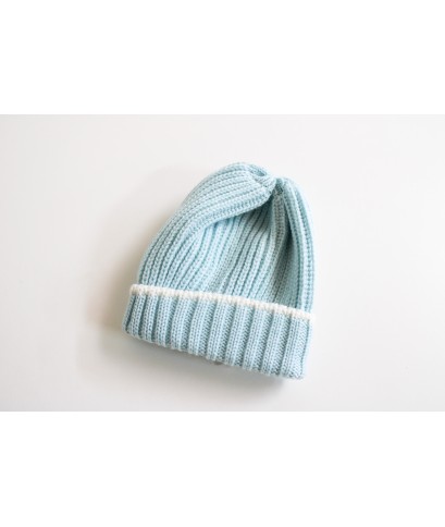 English Wool Knit Set for Newborns - Baby Boy's Layette §812