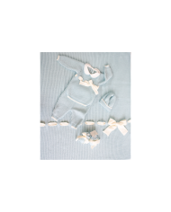 Set Maglia Inglese Lana - Coprifasce Maschietto §812
