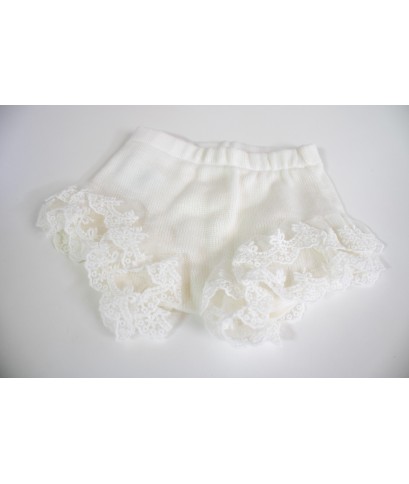Serie Battesimo Lana - Coprifasce Con Scarpette + Cappellino §815