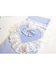 Set Battesimo Pizzo Nuovo Lana - Tutina §815