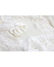 New Wool Lace Baptism Set - Romper §820