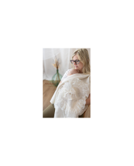 New Wool Lace Baptism Set - Onesie §823