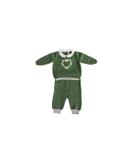 Wool Smock Stitch Series -  2 Pcs Set (Sweater + Trousers) §825